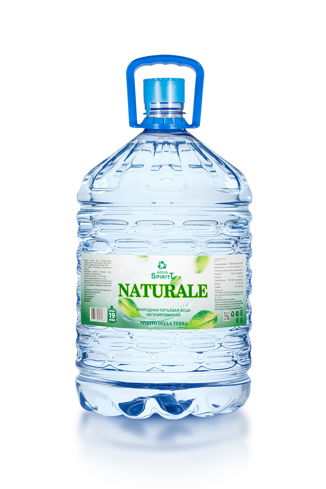 NATURALE 19 литров Природная питьевая вода одноразовая тара
